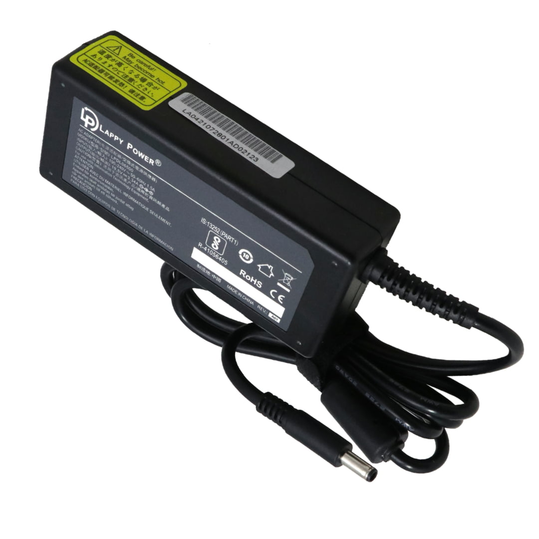 Lappy Power Laptop Adapter 65W 19.5V – 3.34A For Dell Pin Size (7.4mm*5.0mm)