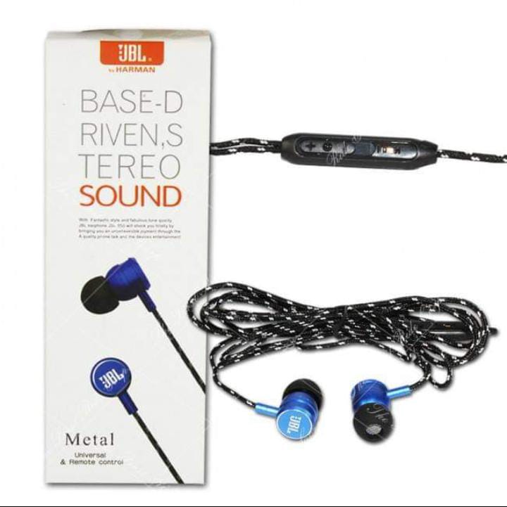 JBL 950 Compatible Metal StyleEarphone with Universal & Remote Control & Button, Mic