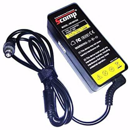 Scomp Dell 90W Laptop Adapter for Dell Inspiron 14-N4020 90 W Adapter (1 Year Warranty)